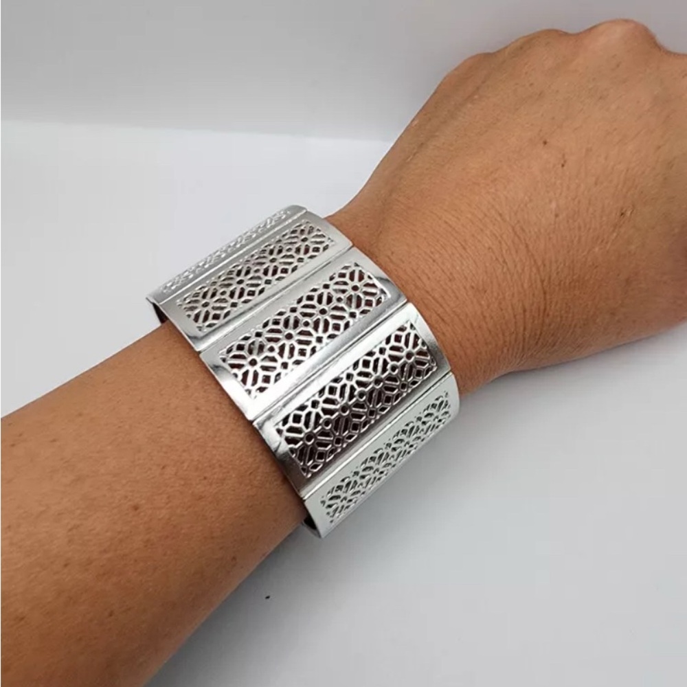 Paparazzi ~ Thai Terrariums Silver Bracelet